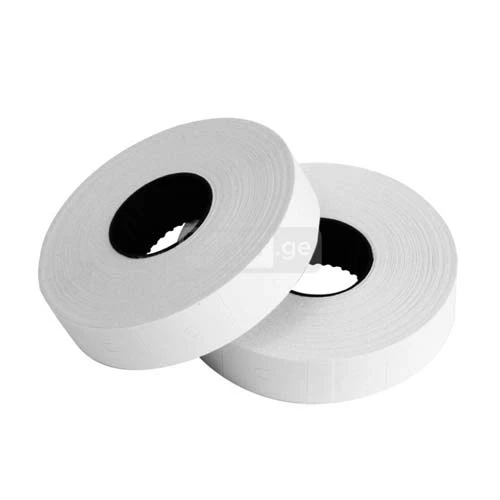 ფასის ეტიკეტი როლი თეთრი 500ც